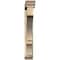 Ekena Millwork Balboa Traditional Rough Sawn Bracket w/ Offset Brace, Douglas Fir, 6"W x 40"D x 40"H BKT0604X40X40BOA01RDF - alternate 4
